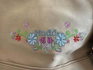 Vintage 2000s Y2K New with tags Mudd embroidered floral purse